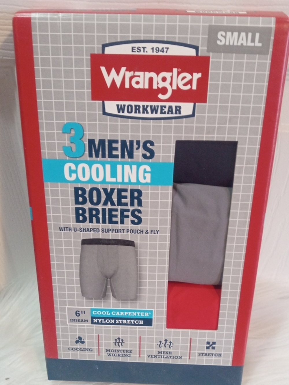 WRANGLER WORK WEAR BOXER BRIEFS